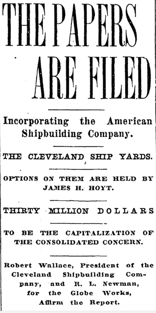The American Ship Building Company