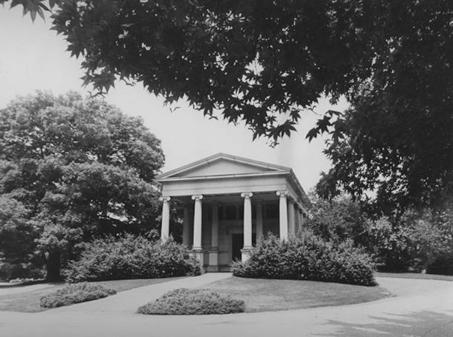 The Wade Chapel in Lake View Cemetery