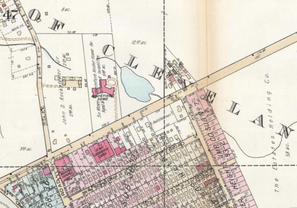 Detail from 1932 Atlas Map