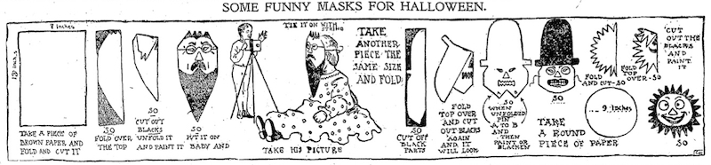 False Faces, 1904