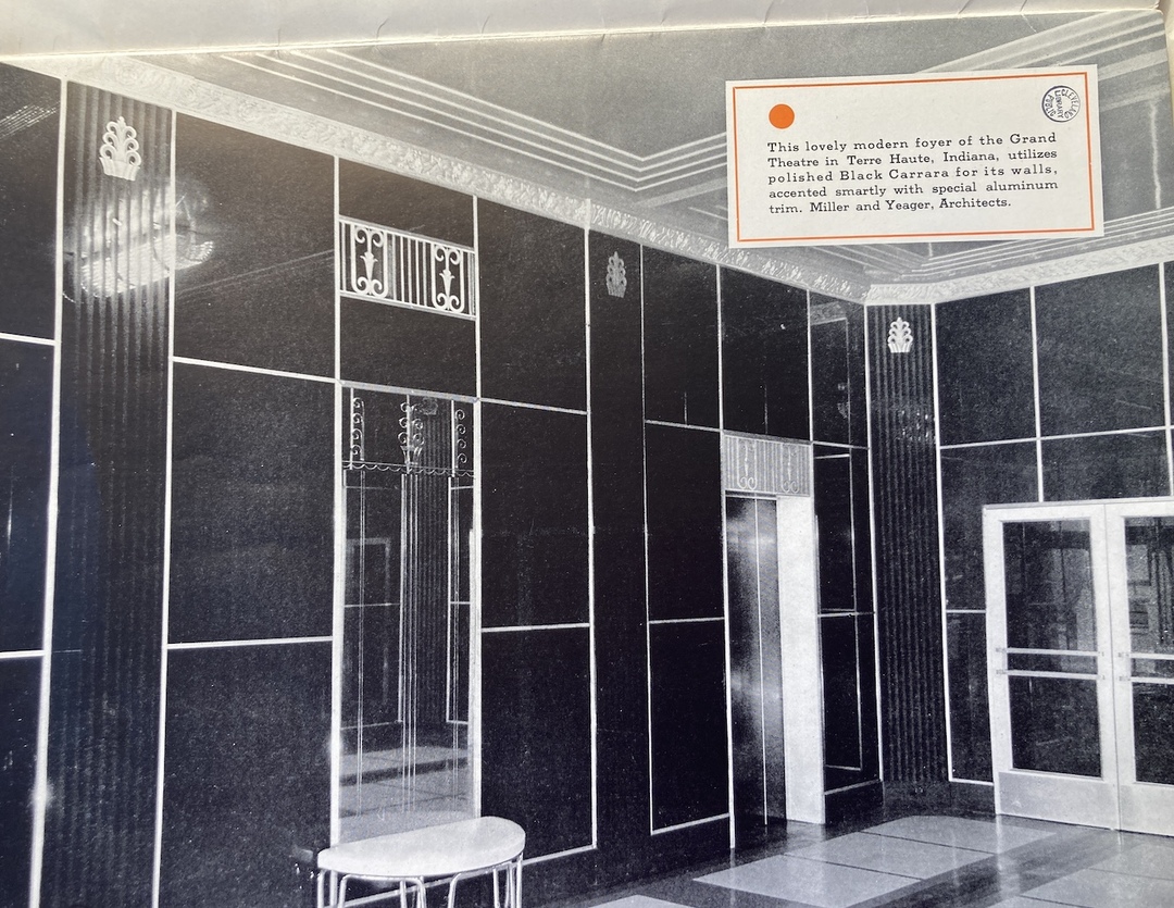 Theatre Foyer, Terre Haute, Indiana