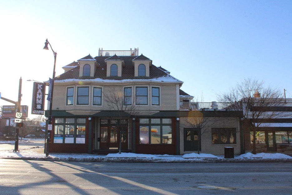 Front of Kamm Building, 2025