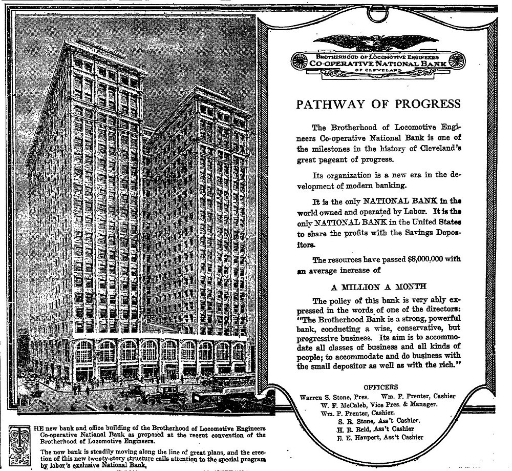 Engineers Bank Ad, 1921