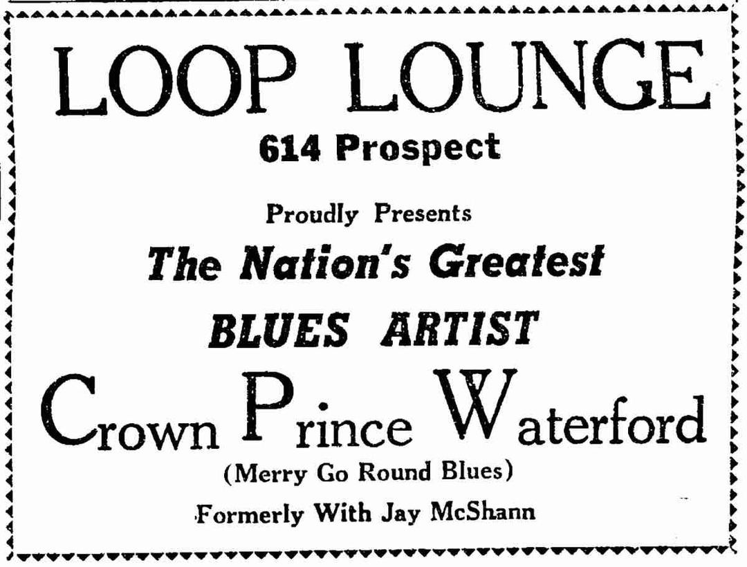 Crown Prince Waterford at the Loop Lounge