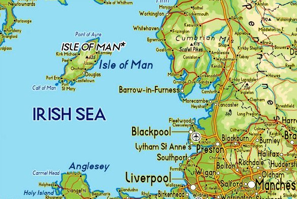 The Isle of Man.