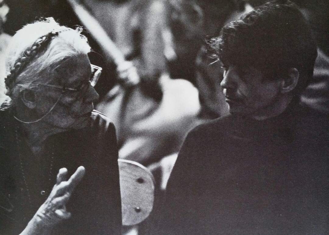 Father Daniel Berrigan and Dorothy Day