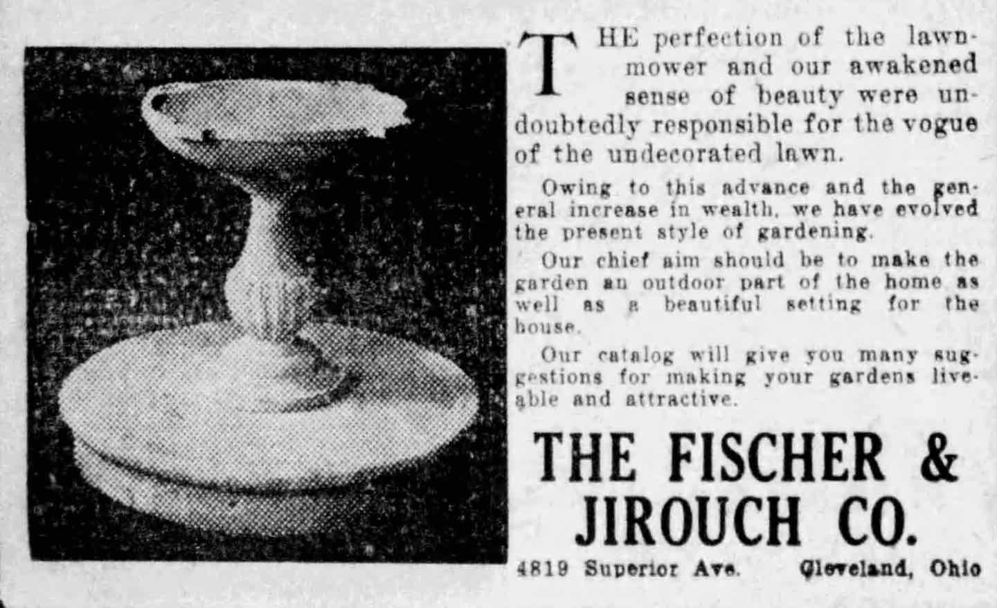 Bird Bath Ad