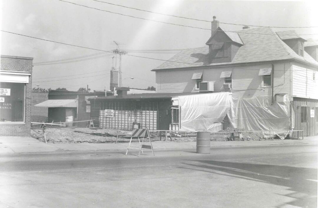 Original Rear Under Demolition