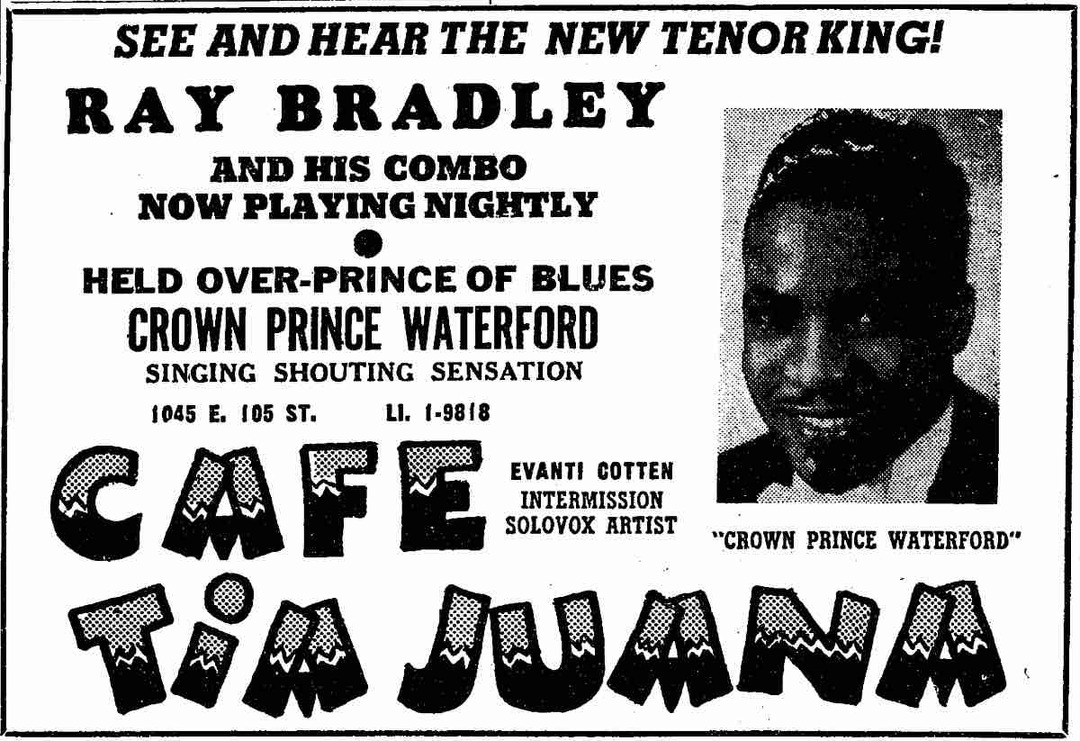 Crown Prince Waterford at Cafe Tia Juana