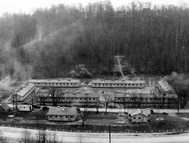 Aerial View of Camp Euclid, 1933