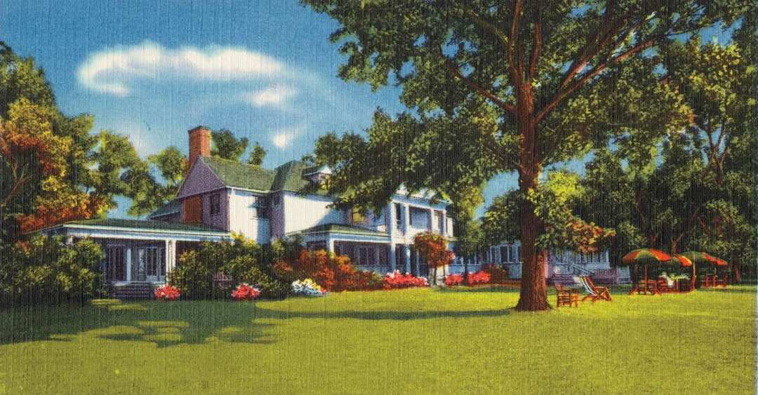 Helen O'Brien's Shore Club Postcard
