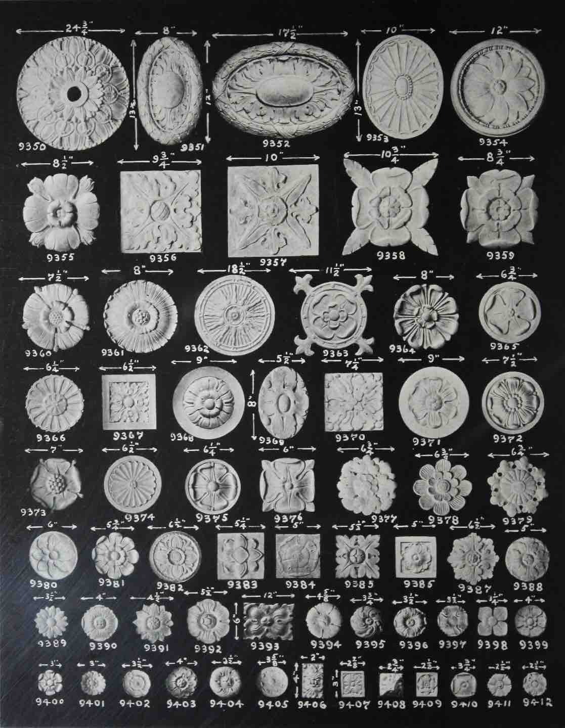 Rosettes in F&J Catalog