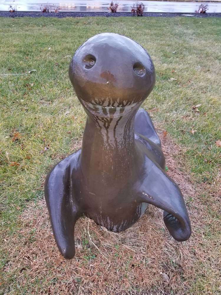 The Parmatown Seal Statue