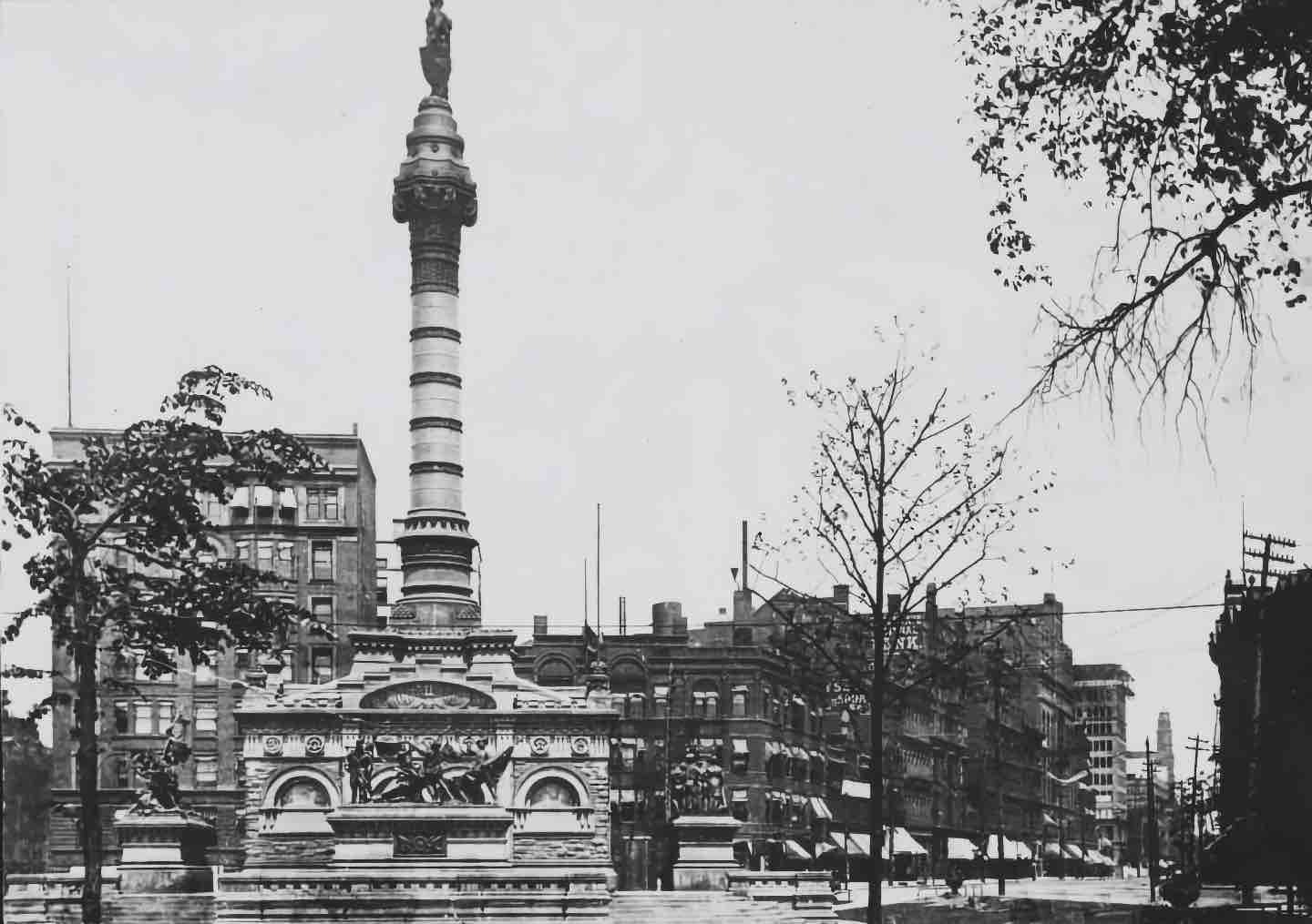 The Soldiers' and Sailors' Monument, Public Square<br />