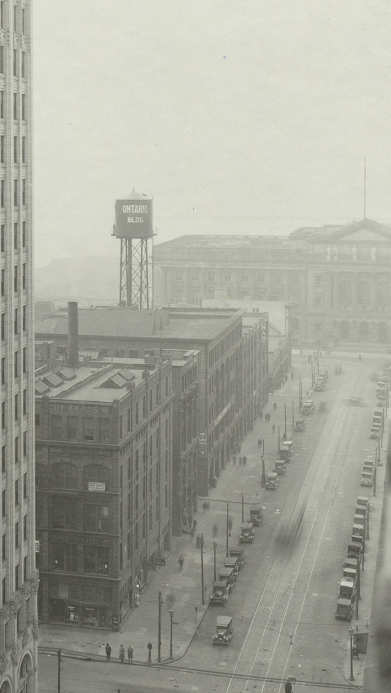 A View of Ontario and Lakeside in 1926