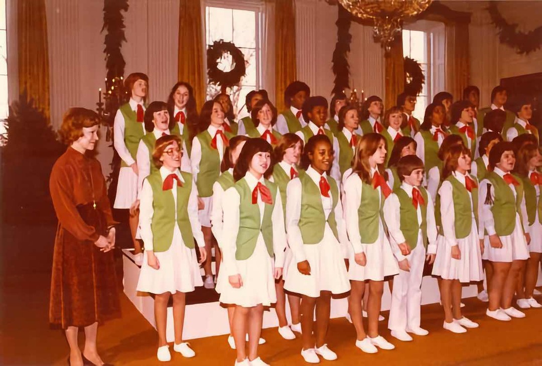 White House with First Lady Rosalynn Carter