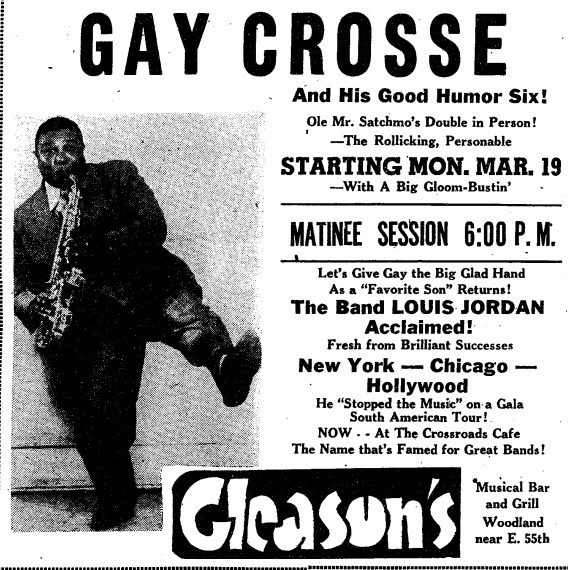 Gay Crosse at Gleason's