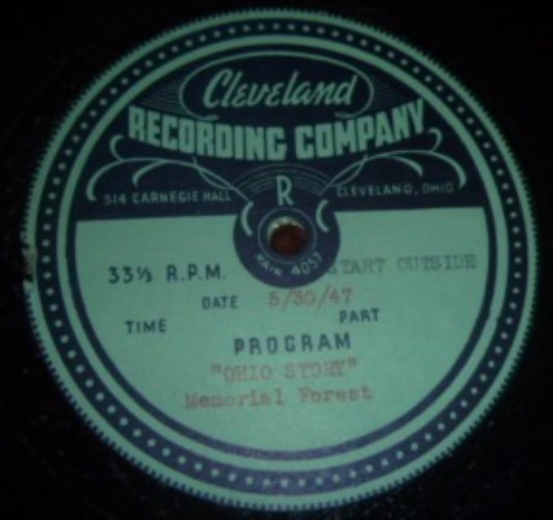 Cleveland Recording Company Program Disc