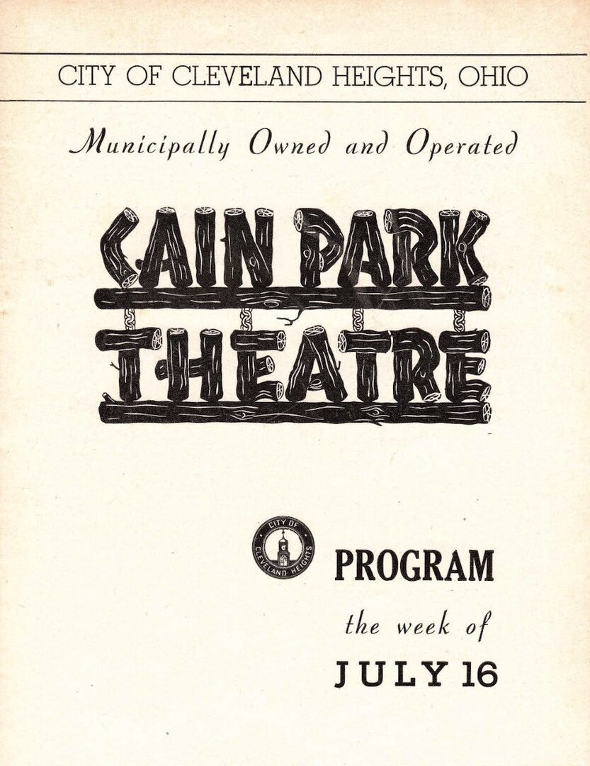 Theater Program Cover