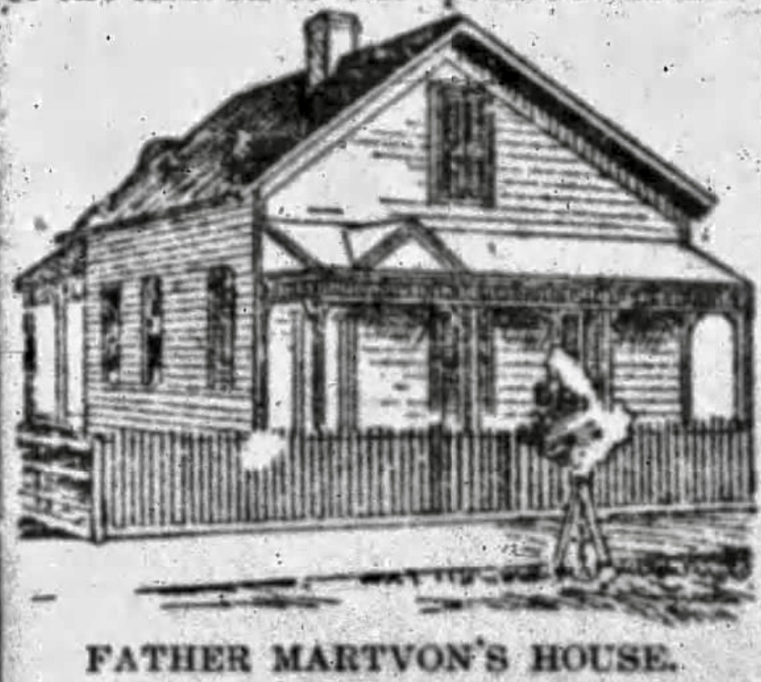 The Mob Attacks Parish House