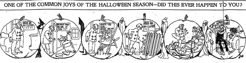 The Joys of Halloween, 1911