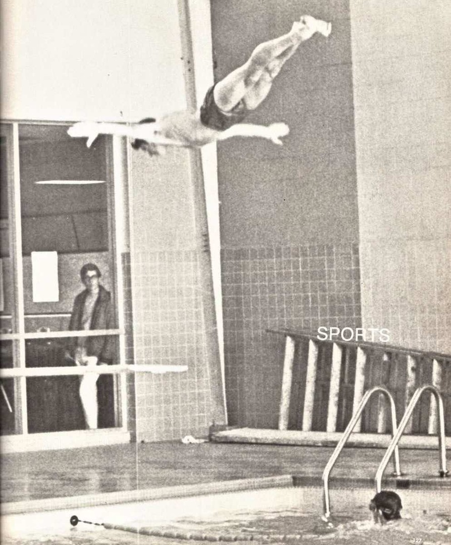 Diver at Coliseum Pool