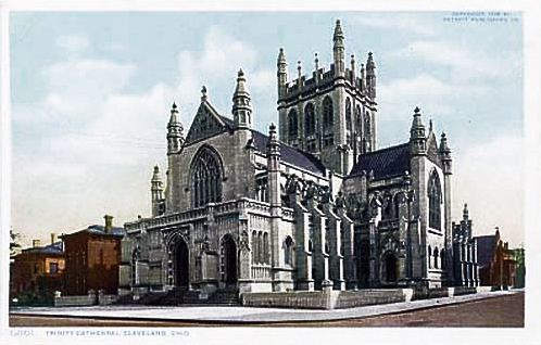 Trinity Cathedral Postcard, 1911