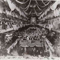 Arcade During Republican National League Meeting, 1895