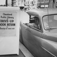 Drive-Up Book Return, 1952 Drive-Up Book Return, 1952