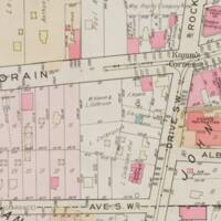 1938 Plat Map Showing Kamm's Corners 1938 Plat Map Showing Kamm's Corners