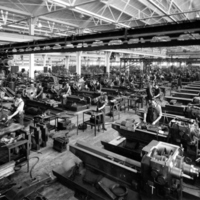 Workers and their Lathes