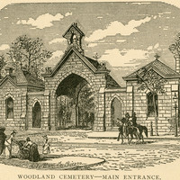 Woodland Cemetery Main Entrance