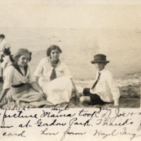 "Love From Hazel Jerg," Circa 1910 "Love From Hazel Jerg," Circa 1910