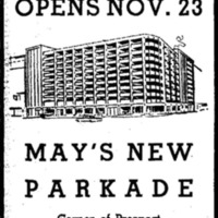 May's Parkade, 1964 May's Parkade, 1964